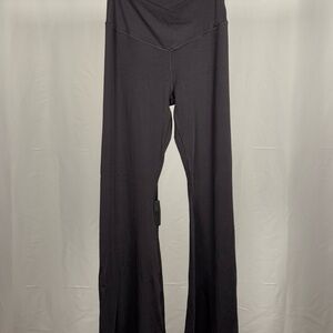 Offline Flare Leg Stretch Women's Black Pants by Aerie